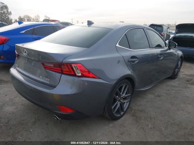 JTHBA1D27G5017722 Lexus IS 200T