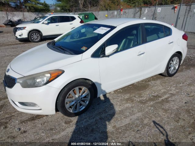 KNAFX4A8XE5106450 KIA FORTE EX