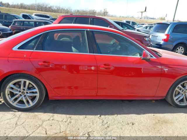 WAUEAAF45RN006215 Audi A4 Premium Plus 45 Tfsi S Line Quattro S Tronic