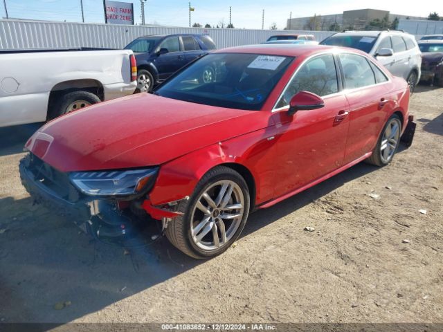 WAUEAAF45RN006215 Audi A4 Premium Plus 45 Tfsi S Line Quattro S Tronic