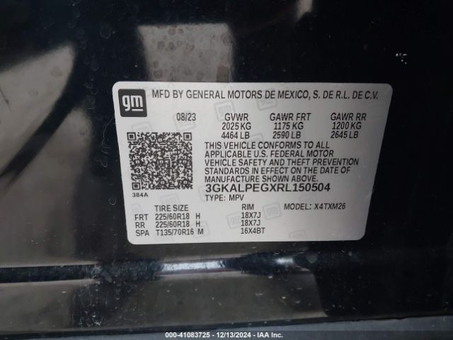 3GKALPEGXRL150504 GMC Terrain Fwd Slt