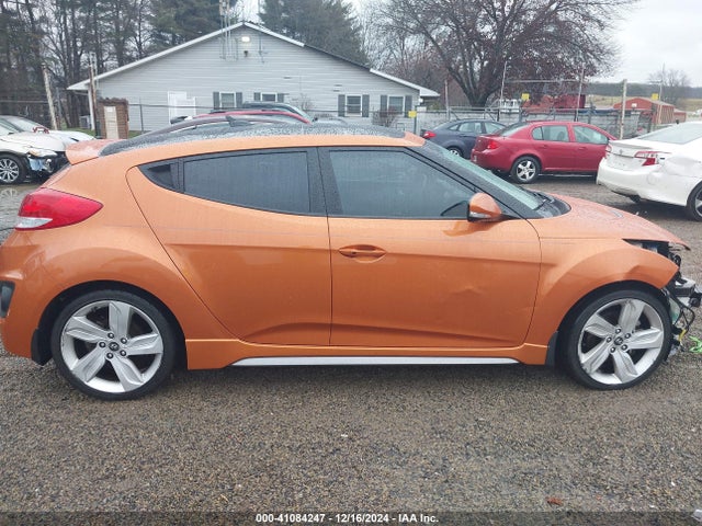 Hyundai Veloster Turbo W/black 2014 KMHTC6AE7EU203982 Image 14