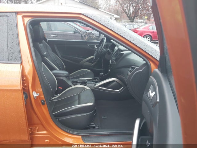 Hyundai Veloster Turbo W/black 2014 KMHTC6AE7EU203982 Image 5