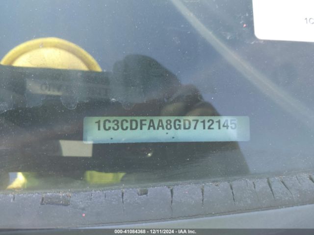 1C3CDFAA8GD712145 Dodge DART SE
