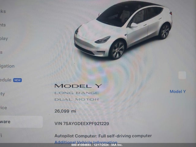 2023 TESLA MODEL Y 7SAYGDEEXPF921229 Photo 6