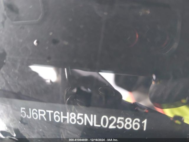 5J6RT6H85NL025861 Honda Cr-v Hybrid Ex-l