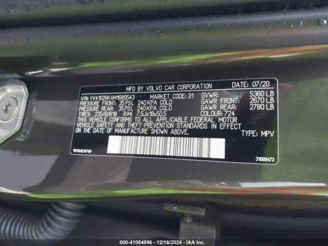 YV4102RK4M1689543 Volvo Xc60 T5 Momentum