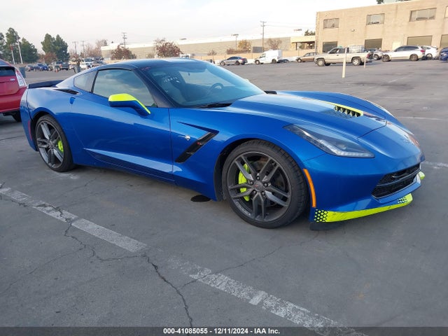 2015 Chevrolet Corvette Stingray Z51 მანქანა იყიდება აუქციონზე, vin: 1G1YK2D78F5100691, აუქციონის ნომერი: 41085055