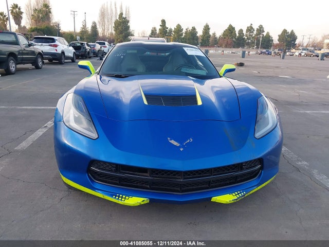 2015 Chevrolet Corvette Stingray Z51 მანქანა იყიდება აუქციონზე, vin: 1G1YK2D78F5100691, აუქციონის ნომერი: 41085055