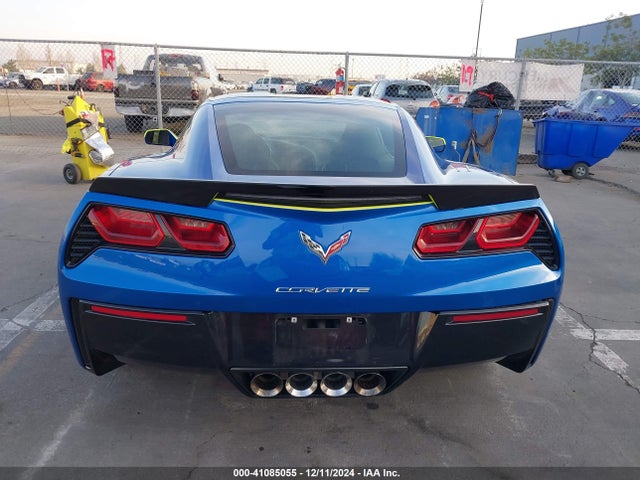 2015 Chevrolet Corvette Stingray Z51 მანქანა იყიდება აუქციონზე, vin: 1G1YK2D78F5100691, აუქციონის ნომერი: 41085055