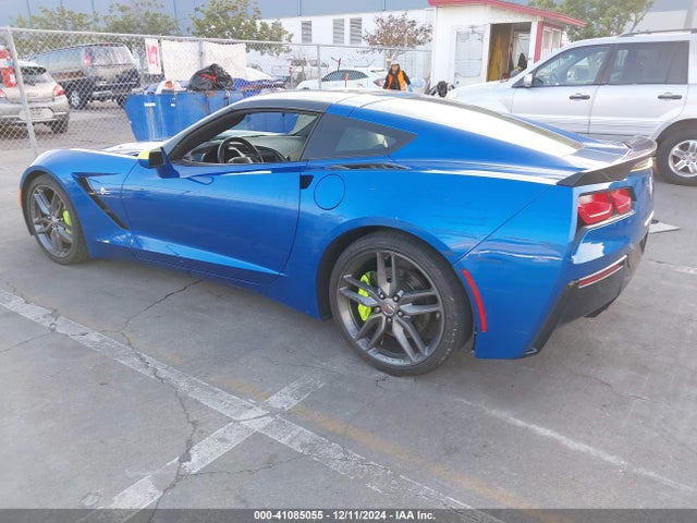 2015 Chevrolet Corvette Stingray Z51 მანქანა იყიდება აუქციონზე, vin: 1G1YK2D78F5100691, აუქციონის ნომერი: 41085055