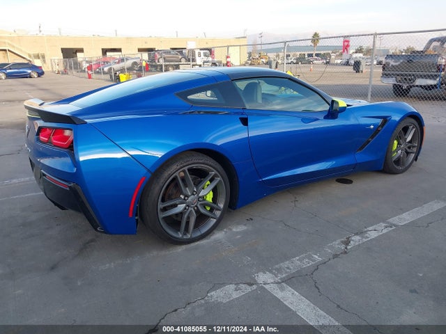 2015 Chevrolet Corvette Stingray Z51 მანქანა იყიდება აუქციონზე, vin: 1G1YK2D78F5100691, აუქციონის ნომერი: 41085055