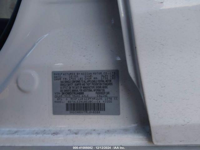 3N1CN8DV7RL848088 Nissan Versa 1.6 S