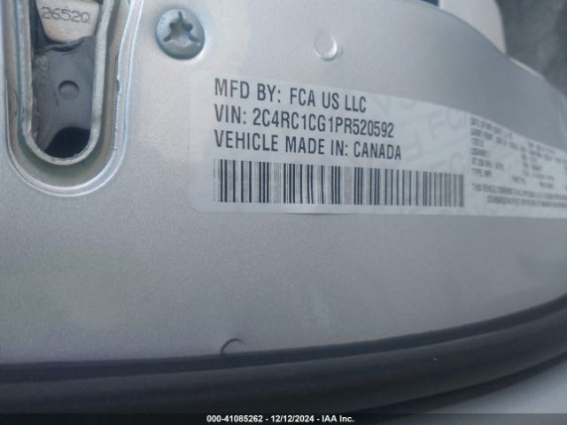 2C4RC1CG1PR520592 Chrysler Voyager Lx