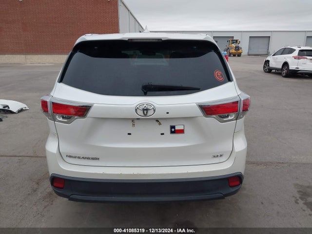 5TDKKRFH4GS161821 Toyota Highlander Xle V6