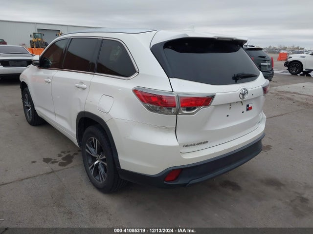 5TDKKRFH4GS161821 Toyota Highlander Xle V6