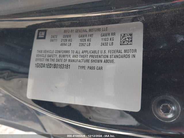 2011 CADILLAC CTS 1G6DA1ED1B0163181 Photo 8