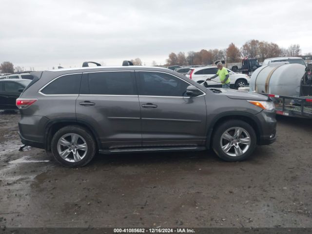 5TDYKRFH8ES010732 Toyota Highlander Limited V6