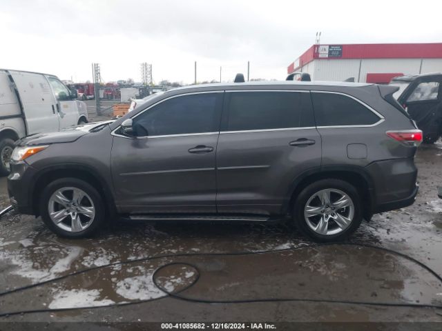 5TDYKRFH8ES010732 Toyota Highlander Limited V6