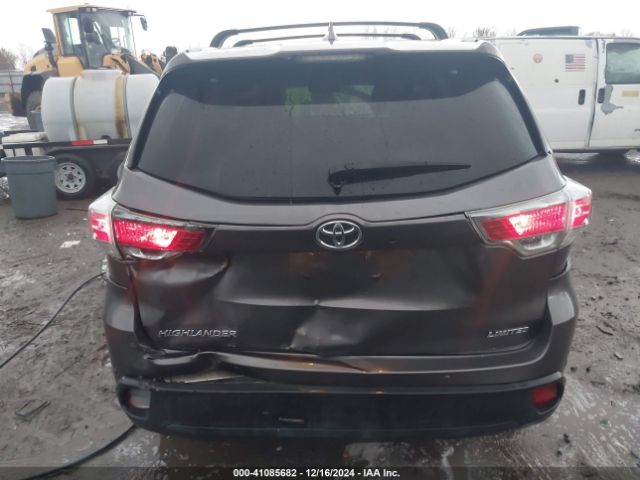 5TDYKRFH8ES010732 Toyota Highlander Limited V6
