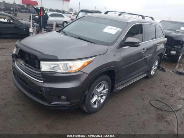 5TDYKRFH8ES010732 Toyota Highlander Limited V6