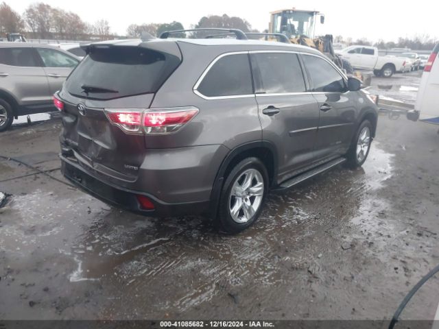 5TDYKRFH8ES010732 Toyota Highlander Limited V6