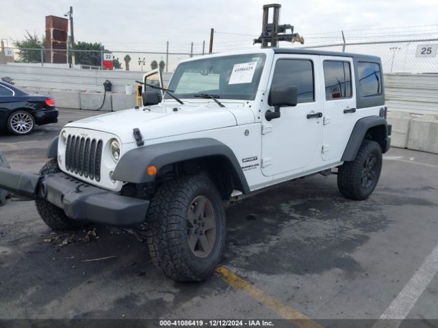 1C4BJWDG3HL710505 Jeep Wrangler Unlimited Sport 4x4