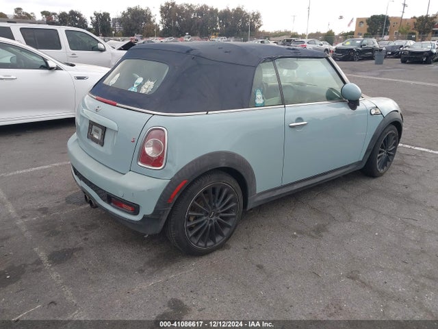 2013 MINI CONVERTIBLE WMWZP3C57DT551118 Photo 3