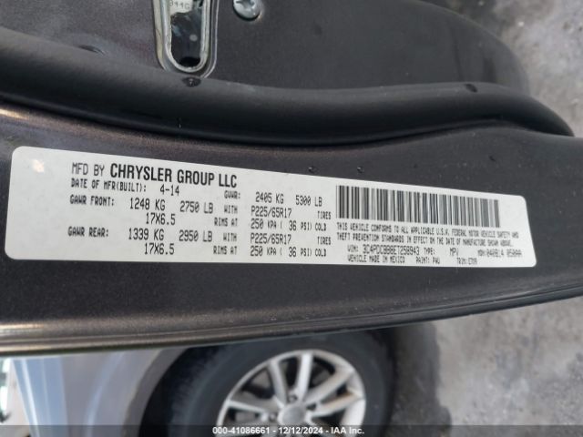 3C4PDCBB8ET258943 Dodge Journey Sxt