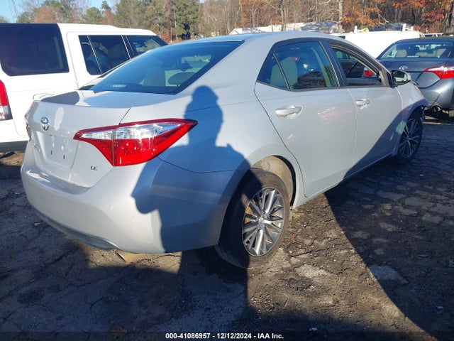 2T1BURHEXGC541199 Toyota Corolla Le Plus