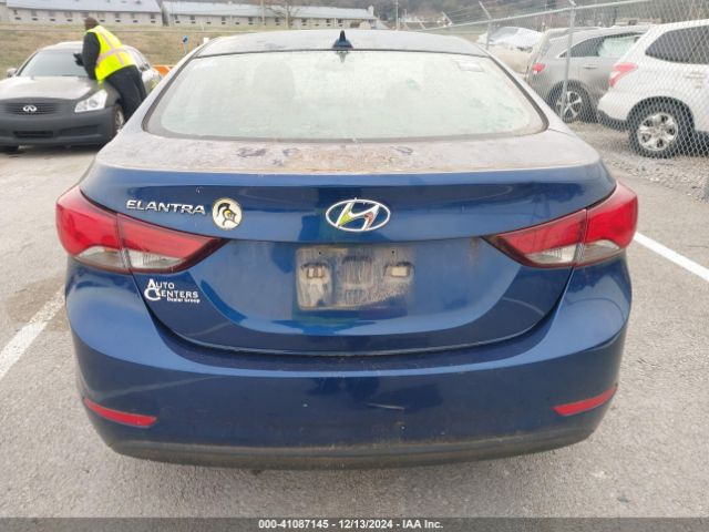 5NPDH4AE7GH672890 Hyundai ELANTRA SE