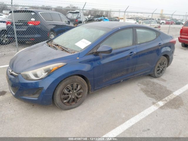 5NPDH4AE7GH672890 Hyundai ELANTRA SE