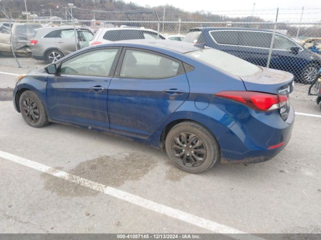 5NPDH4AE7GH672890 Hyundai ELANTRA SE