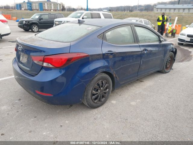 5NPDH4AE7GH672890 Hyundai ELANTRA SE