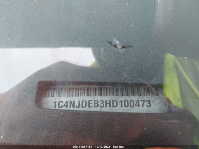 1C4NJDEB3HD100473 Jeep Compass High Altitude 4x4