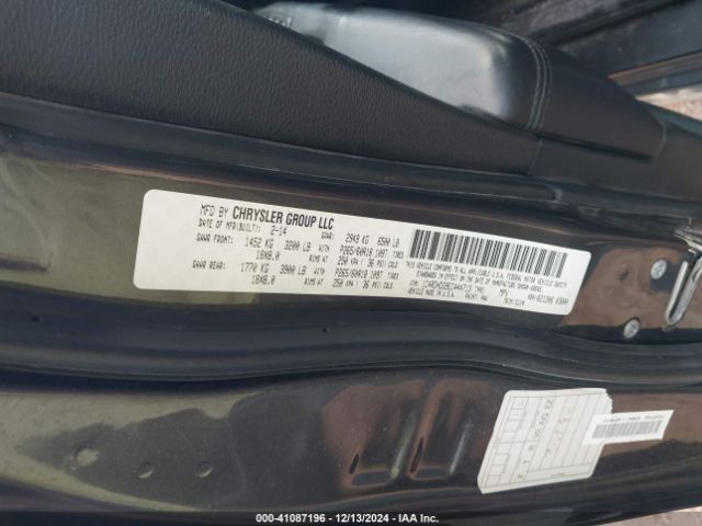 1C4RDHDG9EC444713 Dodge DURANGO LIMITED