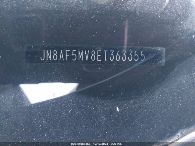 JN8AF5MV8ET363355 Nissan Juke Sv