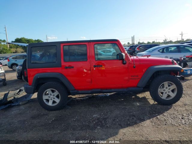 1C4BJWDGXHL615410 Jeep Wrangler Unlimited Sport 4x4
