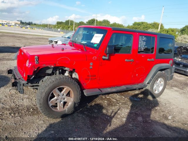 1C4BJWDGXHL615410 Jeep Wrangler Unlimited Sport 4x4