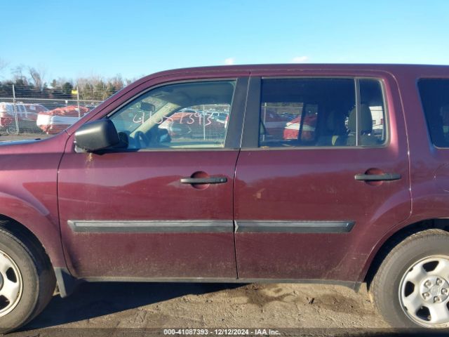5FNYF4H29FB052414 Honda PILOT LX