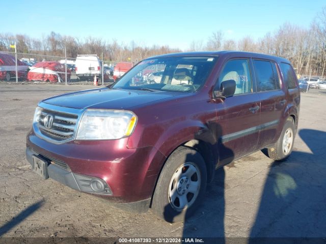 5FNYF4H29FB052414 Honda PILOT LX