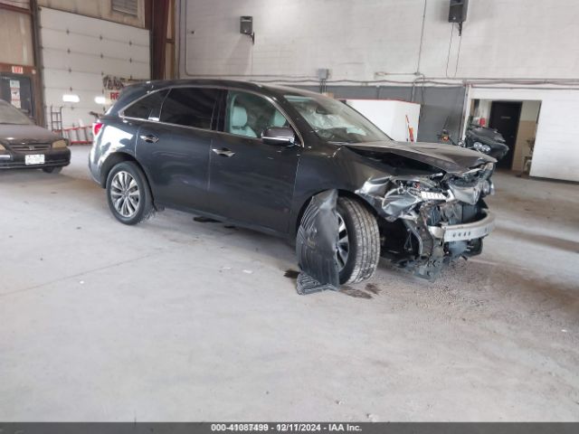 2014 ACURA MDX 5FRYD4H49EB003962 Photo 0