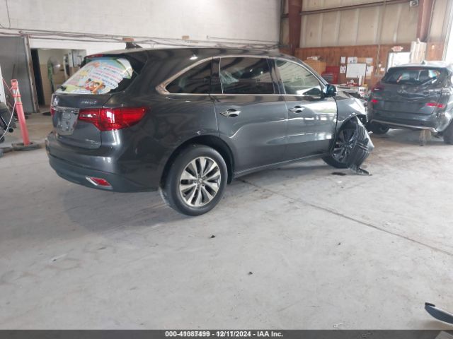 2014 ACURA MDX 5FRYD4H49EB003962 Photo 3