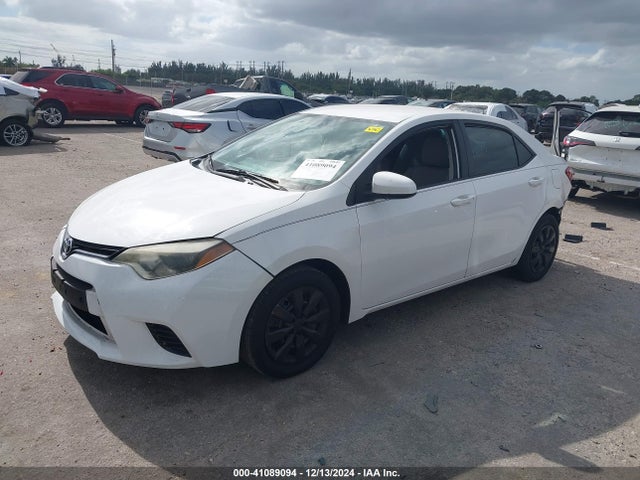 Toyota COROLLA LE 2016 2T1BURHE3GC642844 Image 2