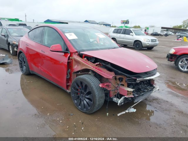 7SAYGDEF1NF382392 Tesla Model Y Performance Dual Motor All-wheel Drive