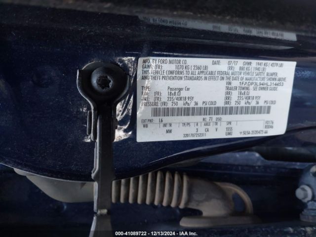 1FADP3L94HL314453 Ford FOCUS ST