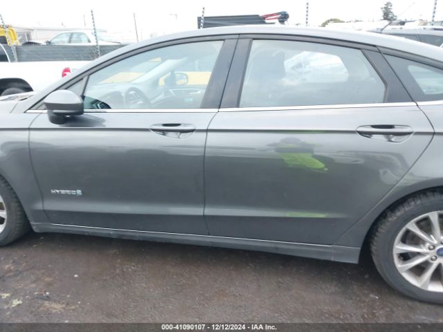 3FA6P0LU3HR248233 Ford Fusion Hybrid Se