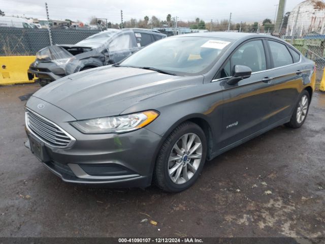 3FA6P0LU3HR248233 Ford Fusion Hybrid Se