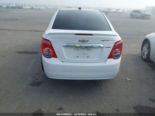 1G1JE5SB6G4137439 Chevrolet Sonic Ltz Auto