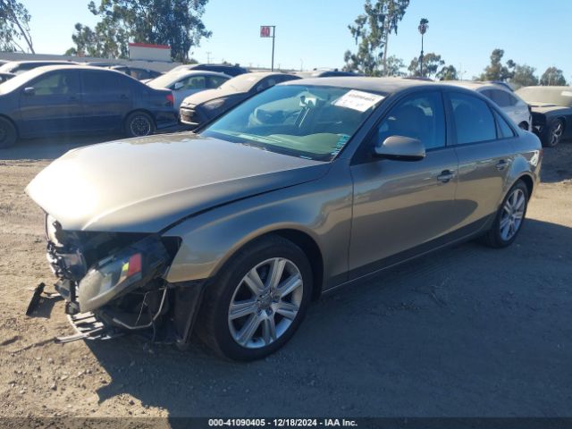 2011 AUDI A4 WAUBFAFL6BN038124 Photo 1